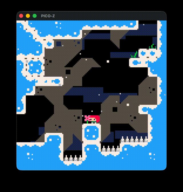 PICO-Z running Celeste Classic